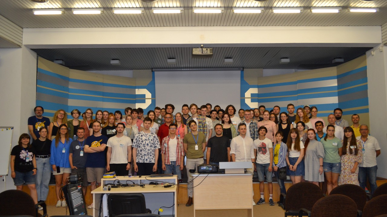 Ukraine summer school participant group photo 2023