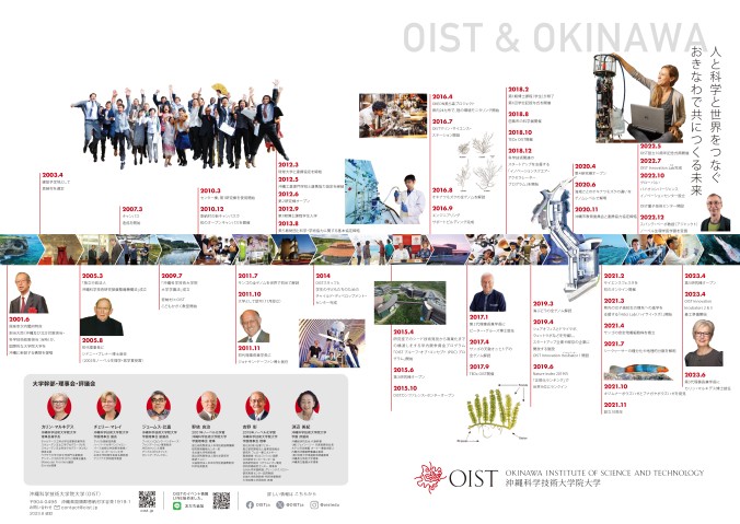 OIST and Okinawa brochure cover