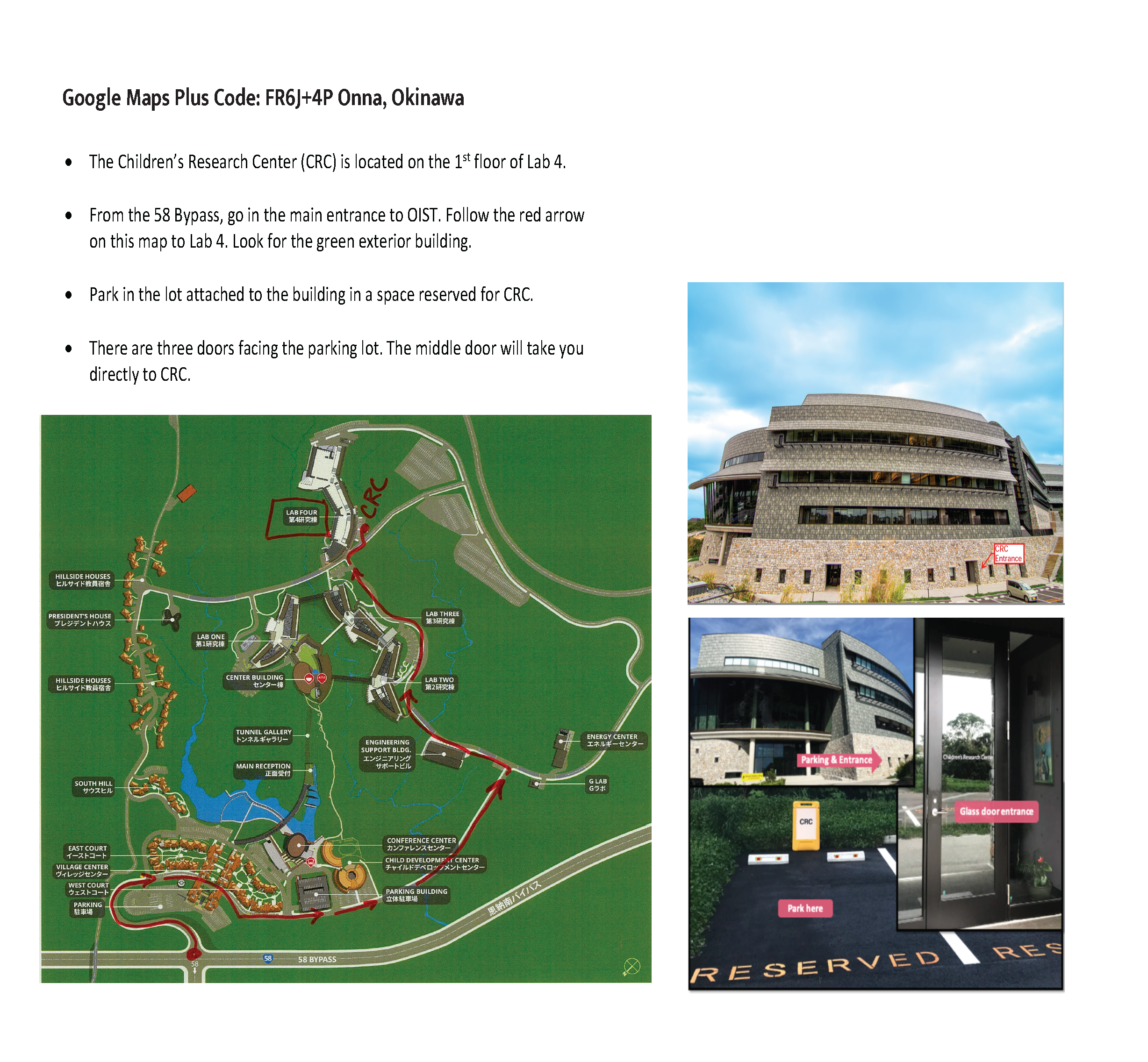 Tripp Map | Okinawa Institute of Science and Technology OIST