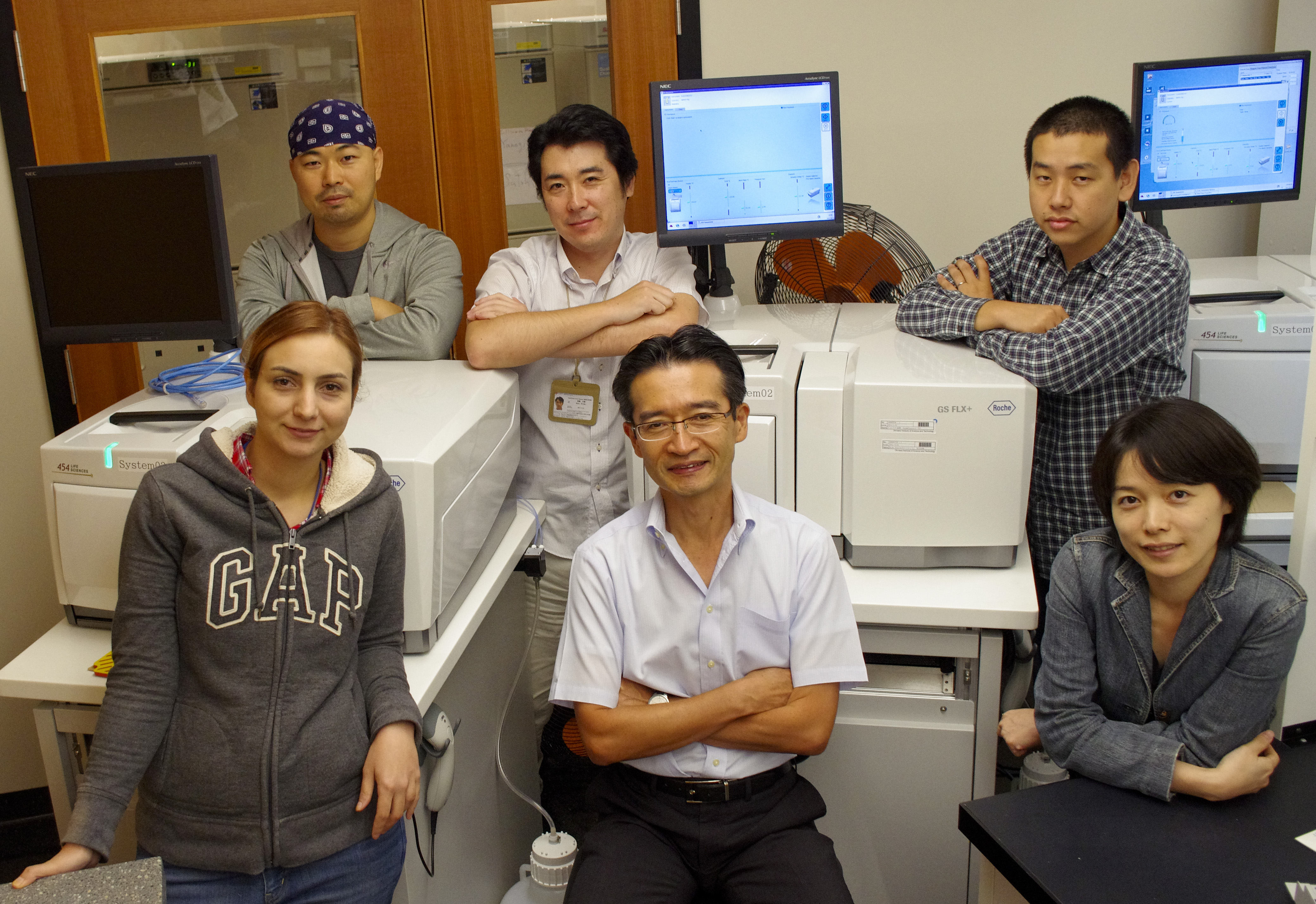 Members of the DNA Sequencing Section 2012