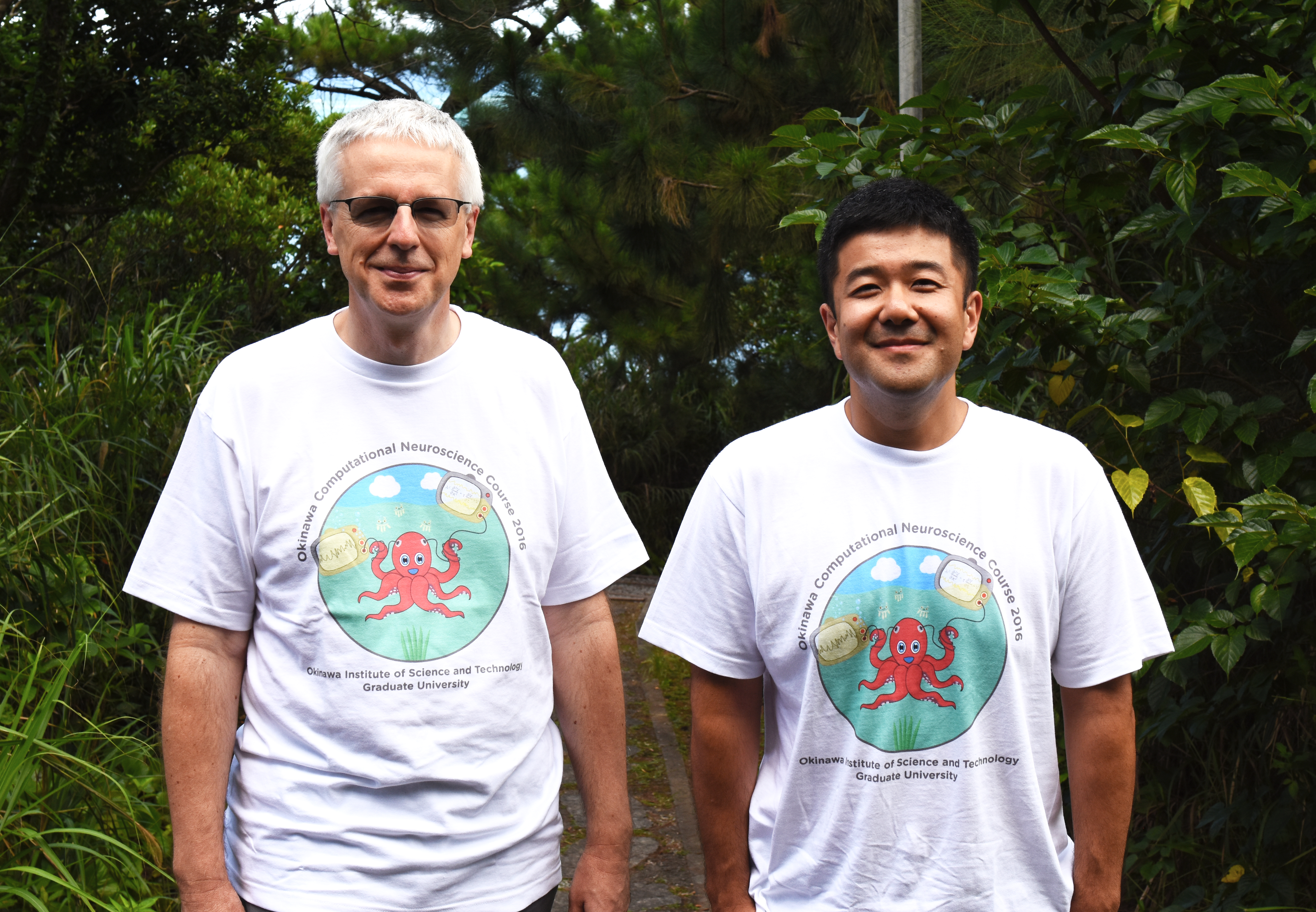 Prof. Erik De Schutter and Dr. Sungho Hong