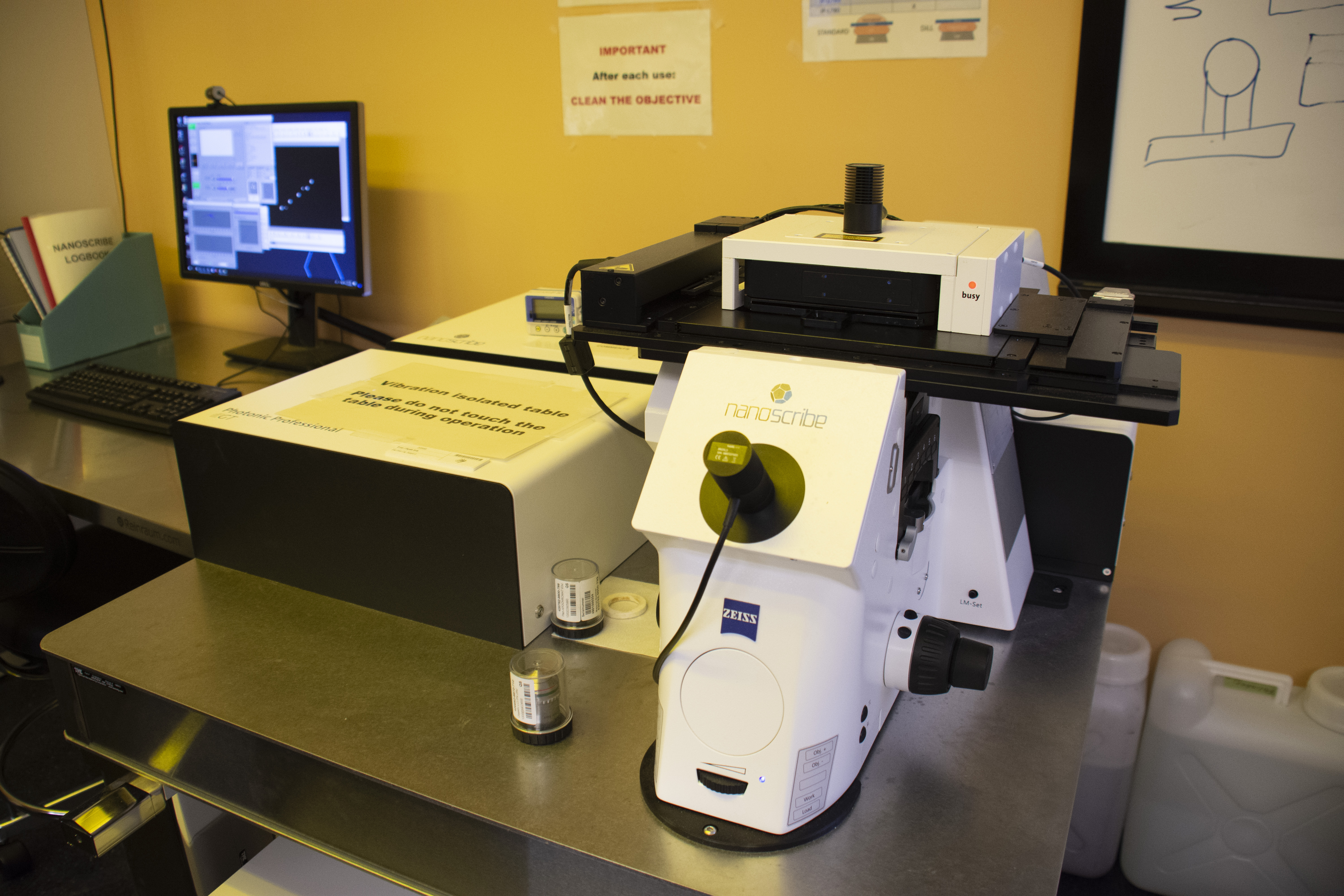 Nanoscribe 3D printing machine | Institute of Science and OIST