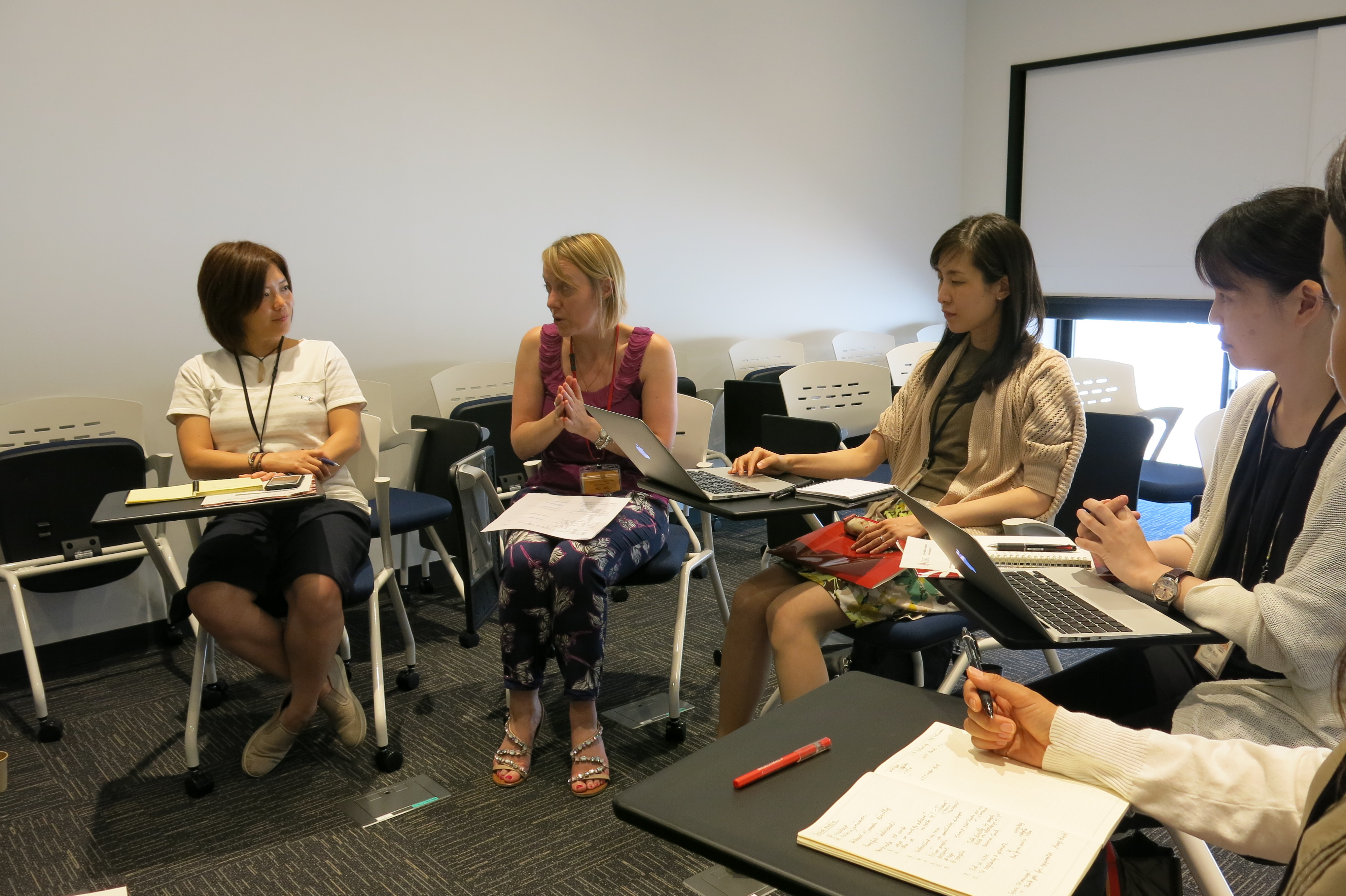 A group discussion during the ISCW Summer School 2015