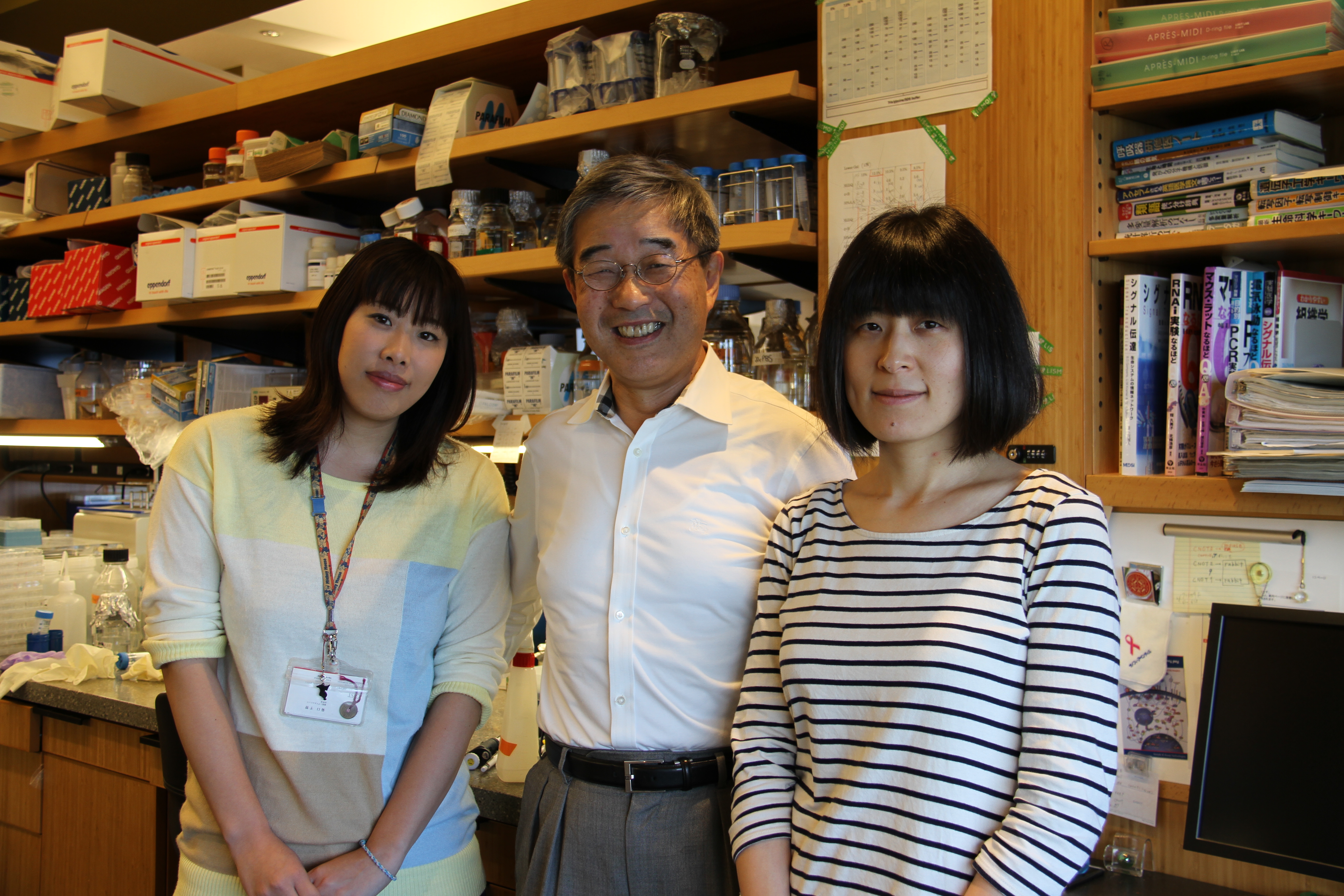 Prof. Yamamoto and Technical Assistants