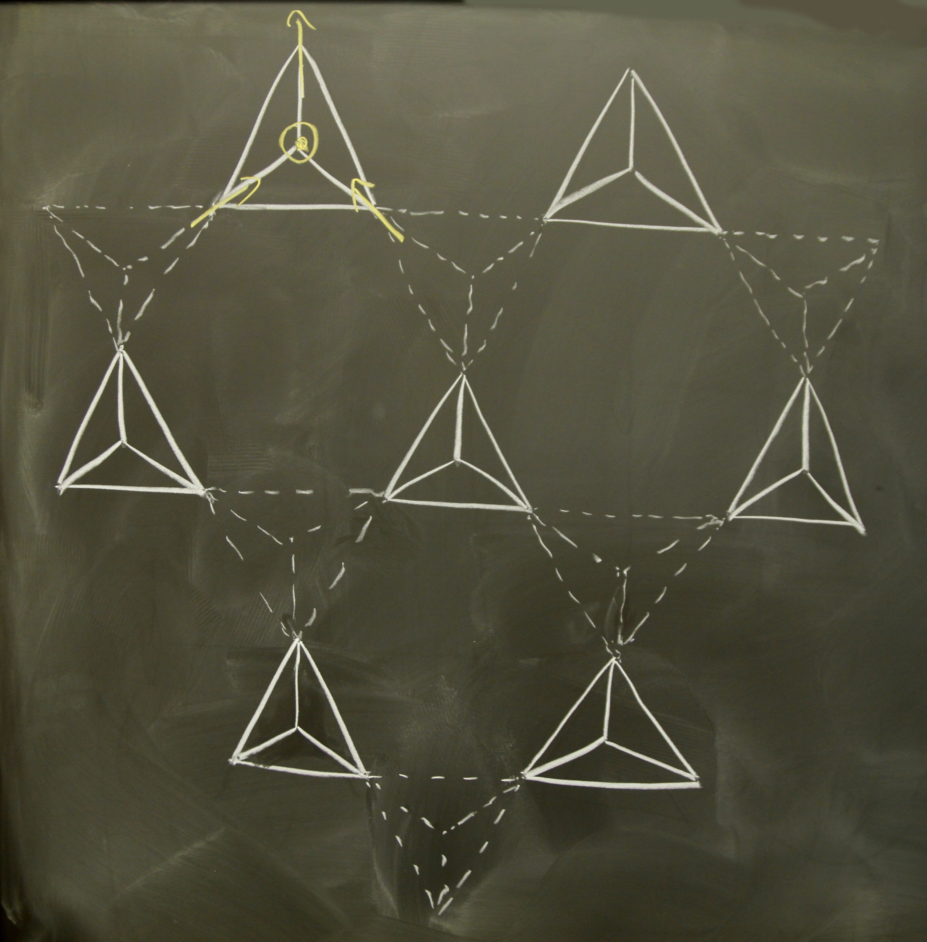 Tetrahedral Lattice of Spin Ice