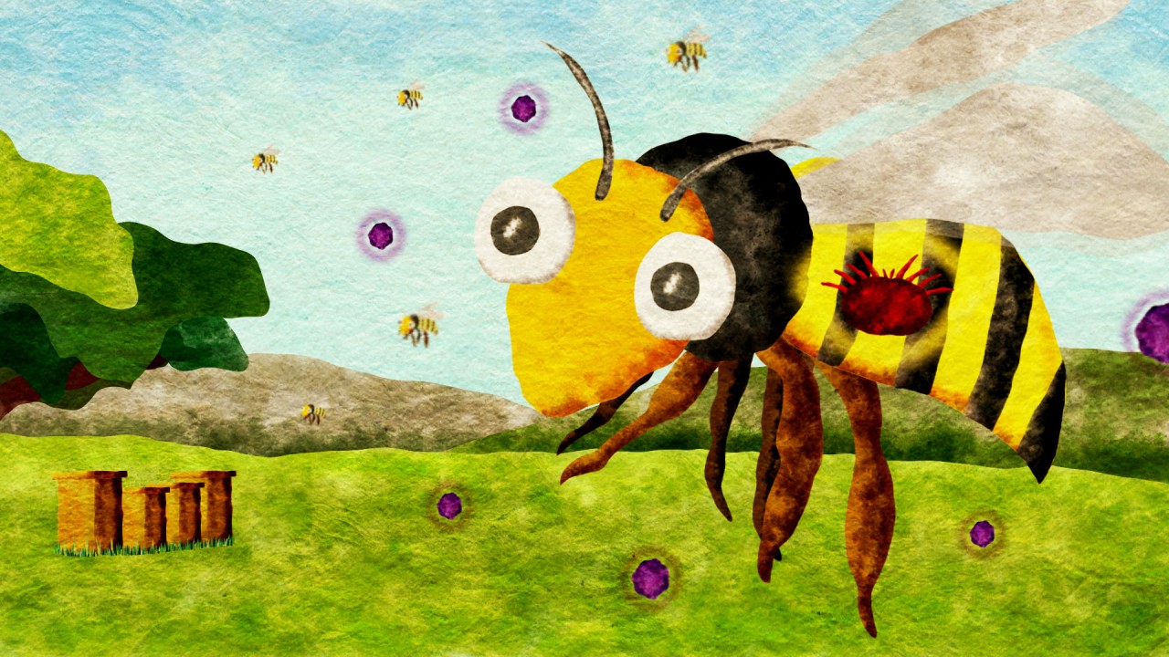 Bee virus header image