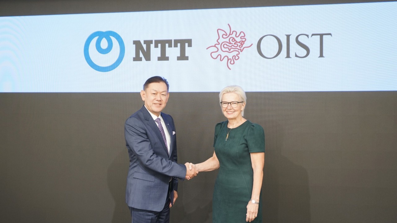 NTT and OIST Agree on Comprehensive Research Collaboration