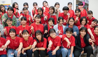 Okinawan schoolgirls learn the science behind longevity at HiSci Lab 2022