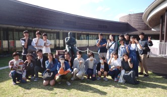 Osaka Prefectural Tondabayashi Junior High School students visited OIST