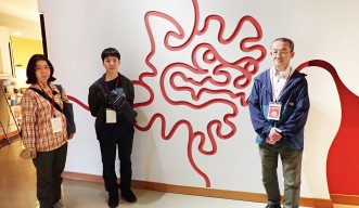 Kirisutokyo dokuritsugakuen High School students visited OIST