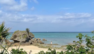 Okinawan calm ocean