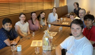Farewell lunch for Zoran, Research Intern