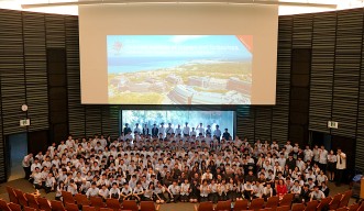 group photo of yokohama science frontier 