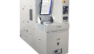 cleanroom hardware, machine with wafer positioner and control workstation