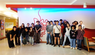Okinawa Christian School International visited OIST