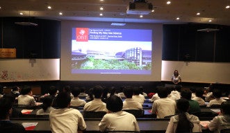 Okinawa Prefectural Yomitan High School Visited OIST
