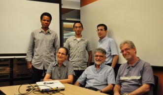 OIST researchers who recreated a working corticostriatal network in culture