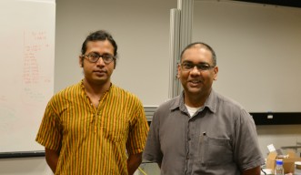 Researchers from OIST's Collective Interactions Unit who authored the paper 