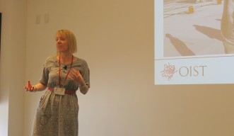 Valerie Jamieson, Editorial Content Director of New Scientist Magazine, talking at the ISCW Summer School 2015