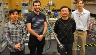 Members of OIST Energy Materials and Surface Sciences Unit