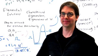 Professor Greg Stephens of the Biological Physics Theory Unit