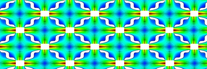 abstract pattern of green and blue