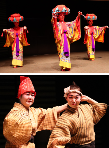Two traditional dances were performed at the OIST Welcome Ceremony 2022, by professional dancers and members of the OIST community.