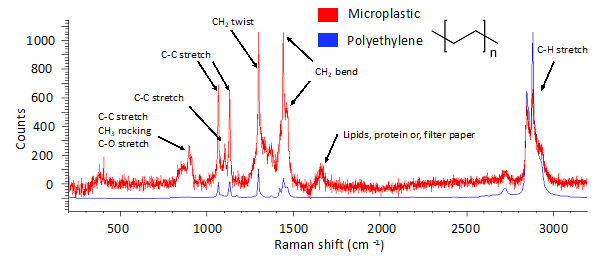 Raman spectrum ‘molecular fingerprints’
