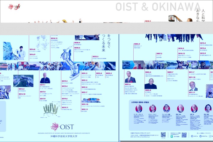 OIST and Okinawa brochure cover