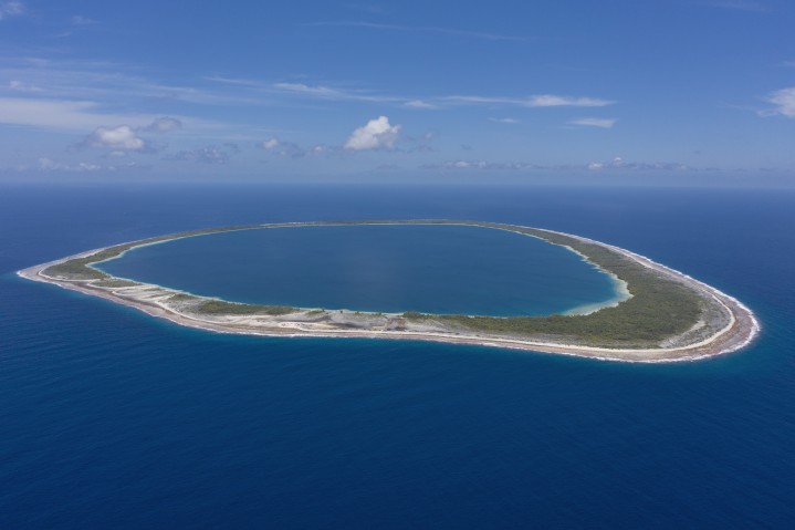Satellite image of Taiaro Atoll