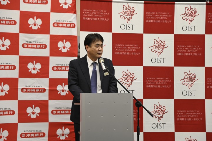 Mr. Tsukasa Matayoshi, Executive Officer & Corporate Banking Manager of The Bank of Okinawa
