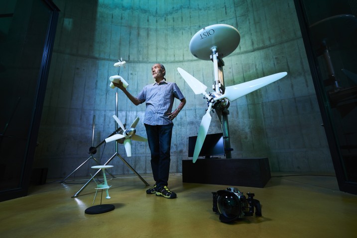 OIST Wave-Energy Converter Covered by Bloomberg