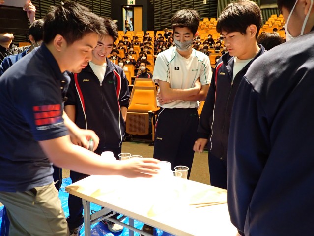 Kyohara Junior High School visited OIST