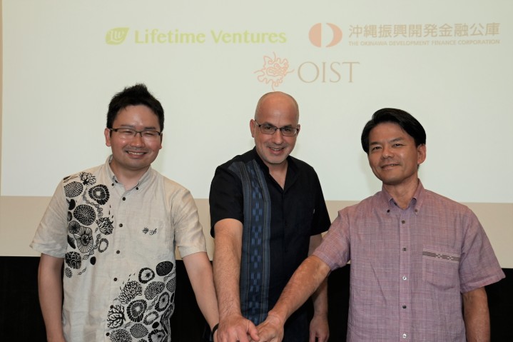 The Okinawa Development Finance and Development Bank of Japan participated in the OIST-Lifetime Ventures Fund