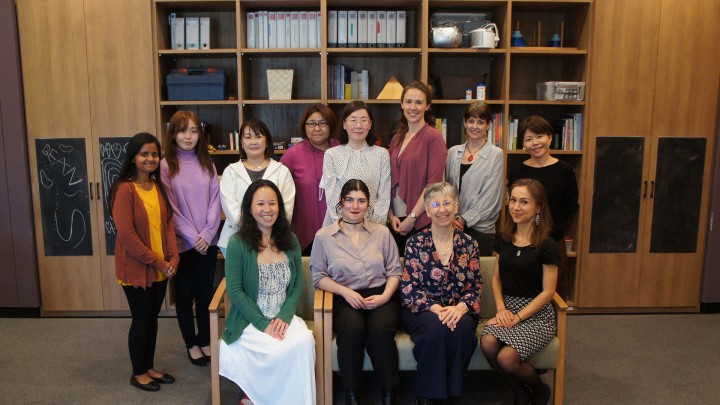 members of the unit in the office