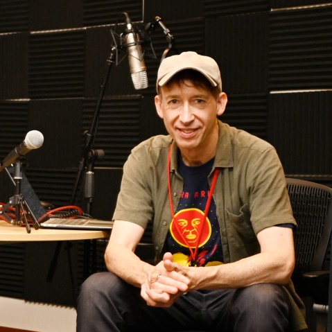 DJ Nick Luscombe, OIST Podcaster in Residence