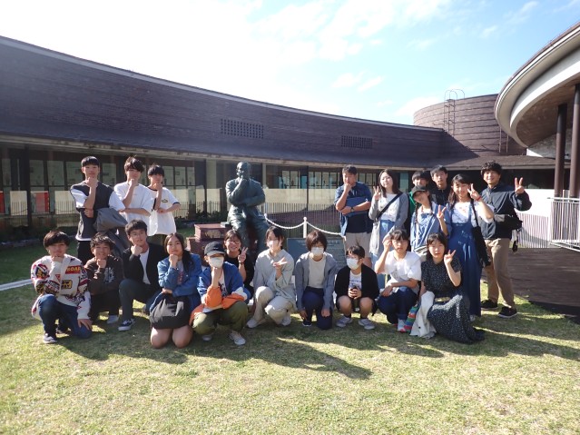 Osaka Prefectural Tondabayashi Junior High School students visited OIST