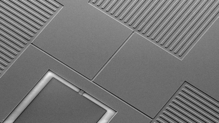 gray squares and lines