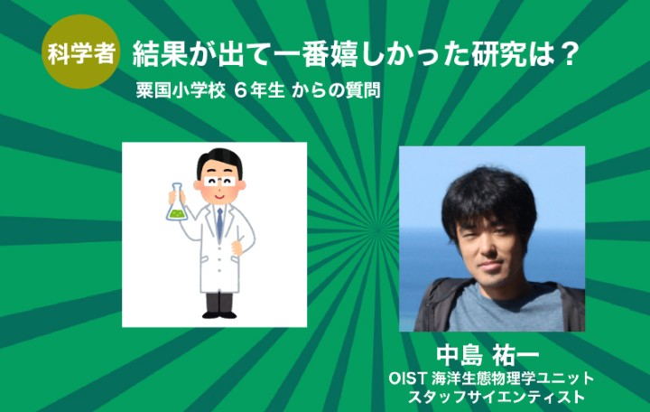 結果が出て一番嬉しかった研究は？