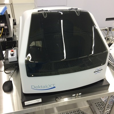 Bruker dektak profiler