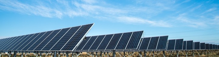 Solar panels header image