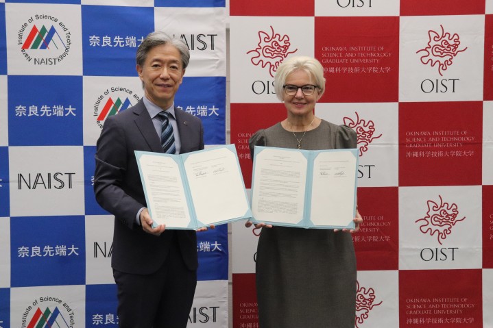 Presidents of NAIST and OIST