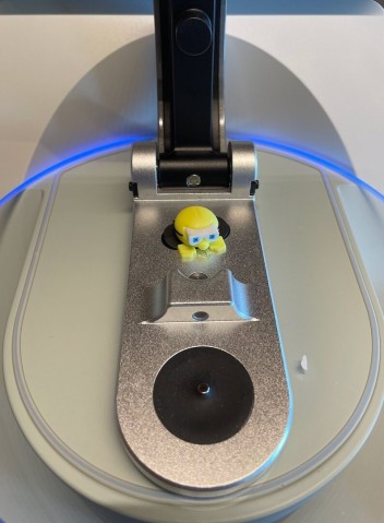 Cute mascot on our first equipment