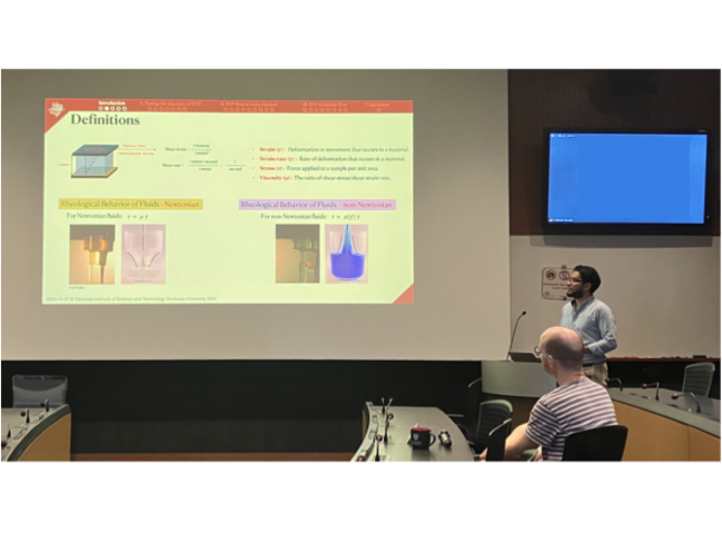 Photo of Mohamed's PhD defence