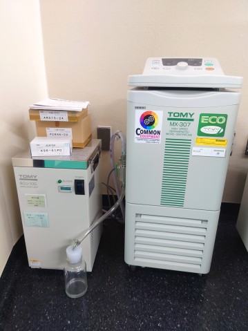 TOMY MX-307/BCU-100 bio-clean centrifuge