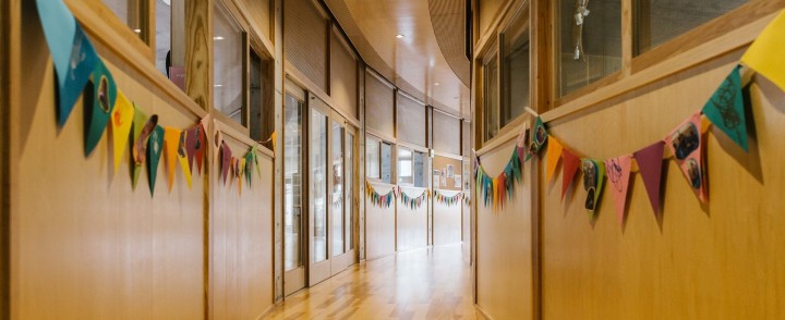 Image of OIST CDC corridor