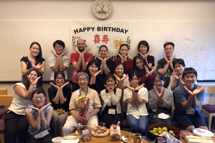 A group photo taken at Year End and Farewell party on December 11, 2024..