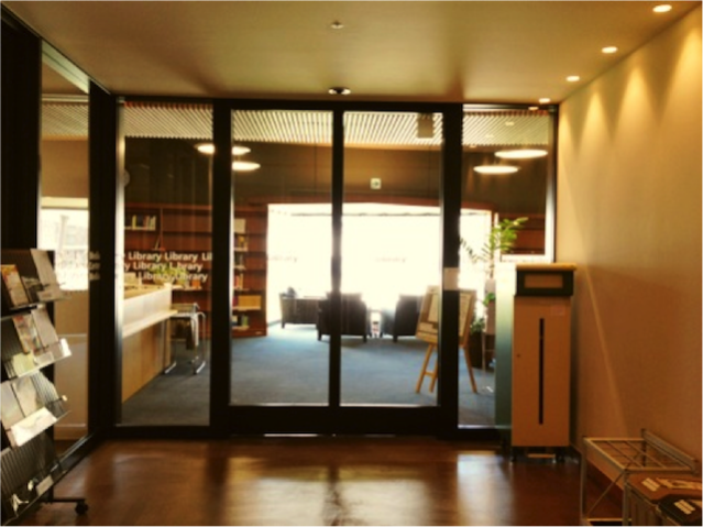 Entrance of the Library