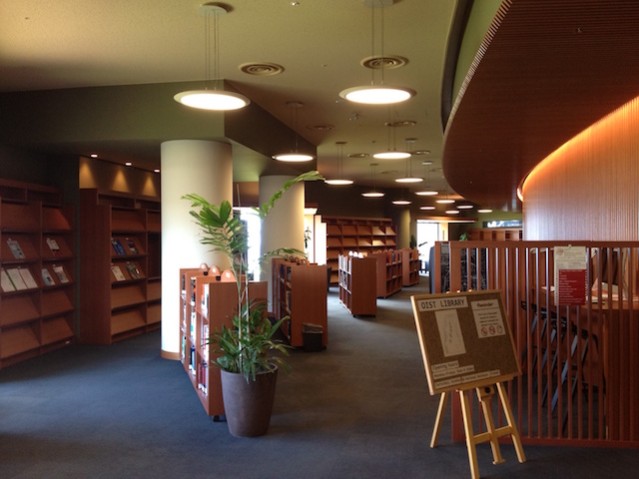 Library interior