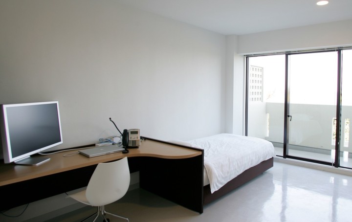 OIST Seaside House Room